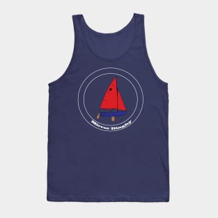 Mirror Dinghy Sailboat Tank Top